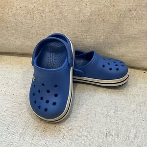 Little Kids Blue Crocs Crocband Size 6-7
